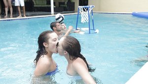 18 year old beauty Agnes takes great care in flaunting perky tits in the nude